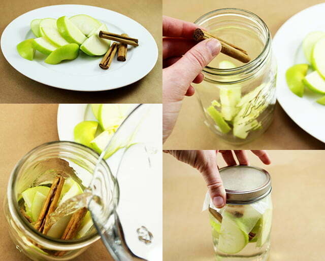 Elma İçeren Detoks Suları